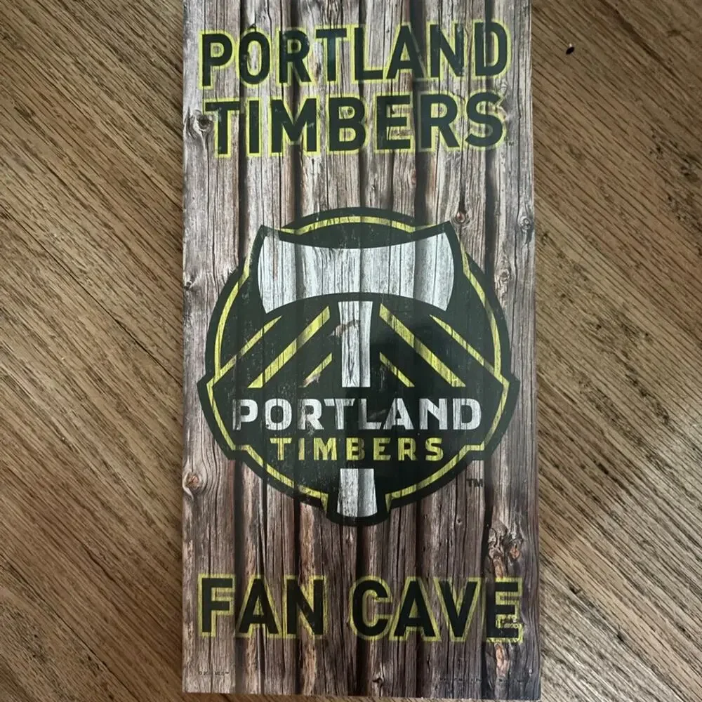 Portland Timbers Soccer MLS Fan Cave Sign (2016)